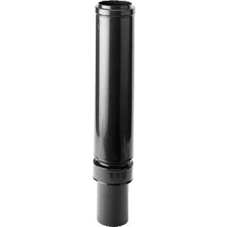 Afbeelding van Burgerhout verlengpijp bovendaks dubbelw. Ø 110/135 x 1000 mm zwart
