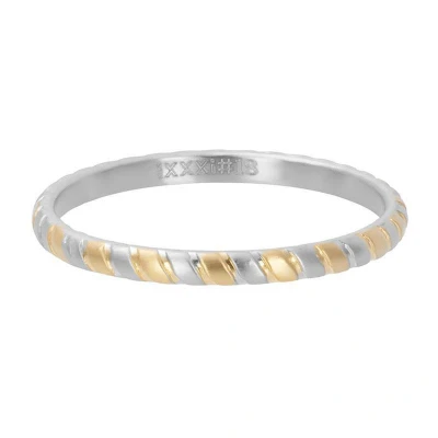 Afbeelding van iXXXi Rope bicolor SALE Vulring 2mm Bi color gold maat 18