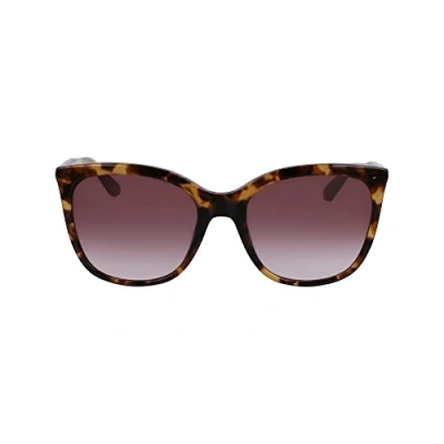 Afbeelding van Calvin Klein CK23500S Unisex Zonnebril, bruin havana