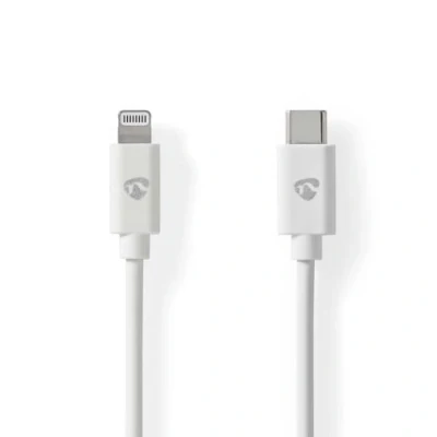 Afbeelding van USB C naar lightning kabel Nedis