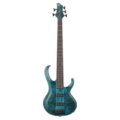 Afbeelding van Ibanez BTB945 Cosmic Blue Low Gloss 5 snarige elektrische basgitaar