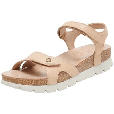 Afbeelding van Panama Jack Sulia Flat Sandalen, Beige B15, 40 EU, EU