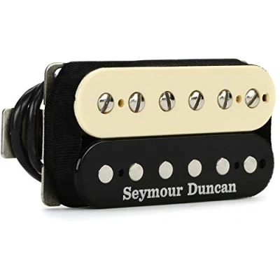 Afbeelding van Seymour Duncan SH PG1 Z Humbucker Pearly Gates pick up voor elektrische gitaar, zwart