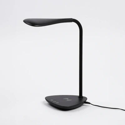 Afbeelding van Aluminor TOM QI N Bureaulamp, zwart
