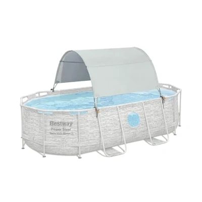 Afbeelding van Bestway Flowclear Zwembadluifel, UPF 40+ zonwering, bovengrondse zwembaden accessoires