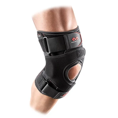 Afbeelding van VOW Knee Wrap With Hinges And Straps Black M