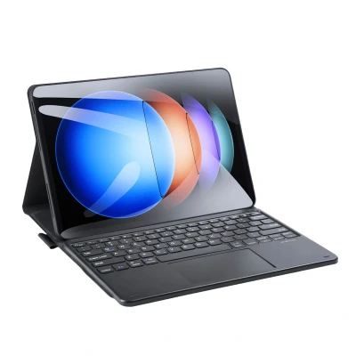 Afbeelding van Dux Ducis QWERTY Bluetooth Keyboard Bookcase Geschikt voor de Xiaomi Pad 6S Pro 12.4 Zwart