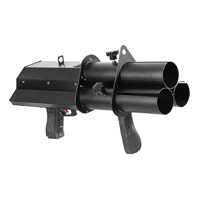 Afbeelding van 3 Shot Confetti Kanon Machine, Launcher, Oplaadbaar(Color:Zonder LED verlichting)