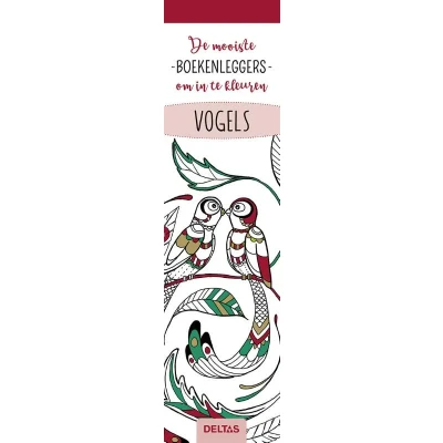 Afbeelding van De mooiste kleurboekenleggers om in te kleuren Vogels (Paperback)