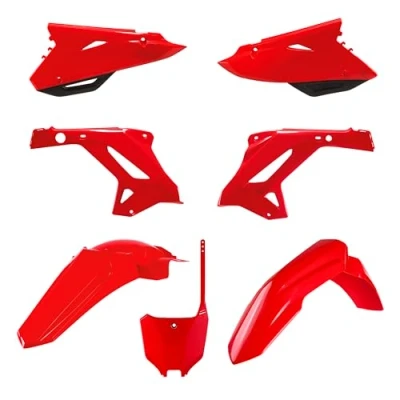 Afbeelding van Polisport 2022 Restyle Plastickit Honda CR125 CR250 2002 2007 Rood
