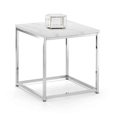 Afbeelding van Julian Bowen Scala witmarmeren toplamptafel