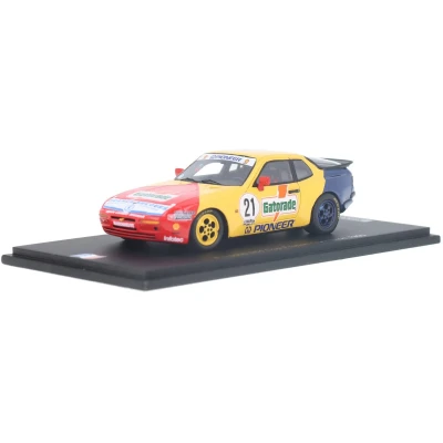 Afbeelding van Porsche 944 Cup Spark Modelauto 1:43 1990 Michel Maisonneuve SF314 Schaalmodel
