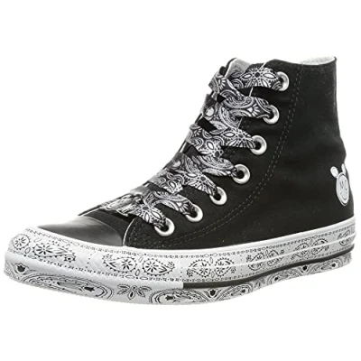 Afbeelding van Converse X Miley Cyrus Chuck Taylor Hi All Star 162234C, Vrouwen, Wit, sneakers, maat: 42,5 EU