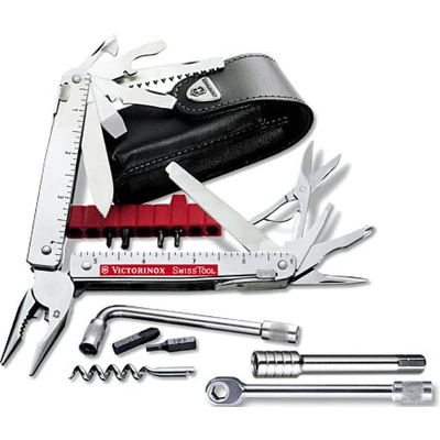 Afbeelding van SwissTool Victorinox Plus II 40 + Leren Hoesje