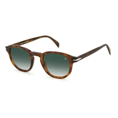 Afbeelding van DAVID BECKHAM Uomo DB 1007/S 45Z/9K Occhiali da sole Acetato Havana Multicolore Rotonda Sfumato