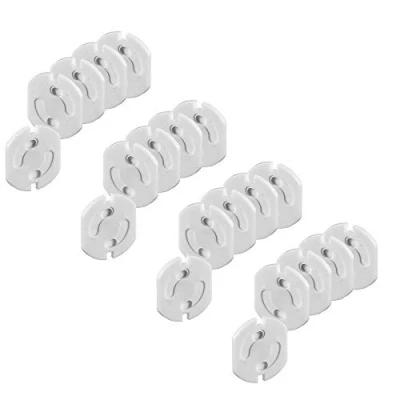 Afbeelding van Zelfklevende stopcontact beveiliging 20 stuks Stopcontactbeveiliging Stopcontactbeschermer Stopcontactbeveiliger Stopcontactbescherming Kinderbeveiliging Kind Baby 3M