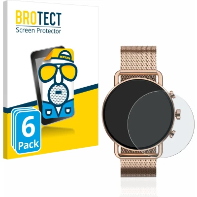Afbeelding van BROTECT Screenprotector voor Skagen Falster Gen 6 (41 mm) Folie Beschermfolie matte (6 Stuks)