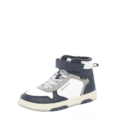 Afbeelding van s.Oliver Kinder Sneaker High 5 45101 43, White Comb, 33 EU, witte kam, EU