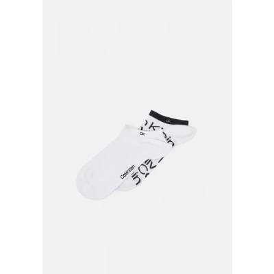 Afbeelding van Calvin Klein Underwear Sneaker ALL OVER Print 2 PACK Enkelsokken, Maat: 39 42, White