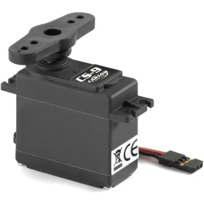 Afbeelding van Carson CS 9 aansluiting kg/JR accessoires voor op afstand bestuurde auto&#039;s, servo aandrijving, krachtige besturing en servo, modelbouw, 500502024, blauw