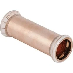 Afbeelding van Geberit mapress overschuifsok recht 1 delig koper met ciir afdichtring 22mm x persmof 62104