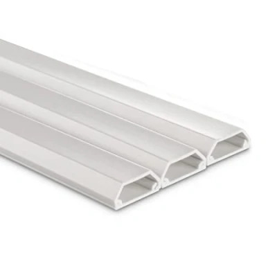 Afbeelding van Hama Kabelgoot Zelfklevend Hoekig 100x2.1x1 cm PVC/Wit 3 Stuks
