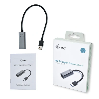 Afbeelding van i Tec USB 3.0 Metal Gigabit Ethernet Adapter U3METALGLAN