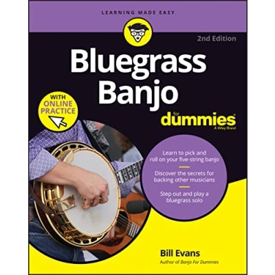 Afbeelding van Bluegrass Banjo For Dummies: Book + Online Video &amp; Audio Instruction