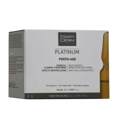Afbeelding van Ampoules Platinum Photo Age Martiderm (2 ml)
