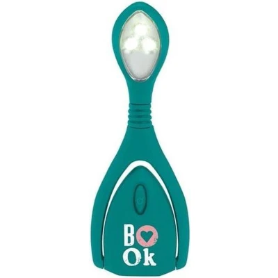 Afbeelding van Moses Leeslamp Libri_x Lumi Plus Book Groen 13 Cm