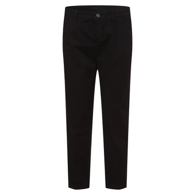Afbeelding van MAC Jeans dames Mid waist slim fit cropped chino met steekzakken en stretch in de kleur Donkerblauw, maat: 36
