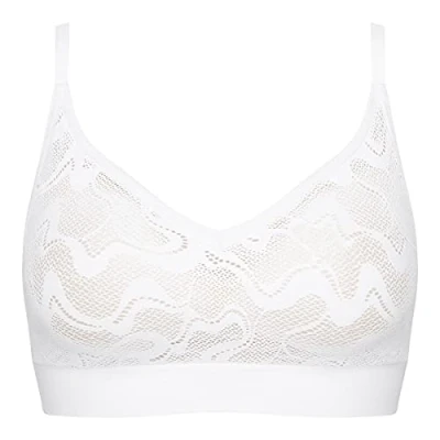Afbeelding van Sloggi GO Allround Triangel BH, Dames, Maat: One Size, White