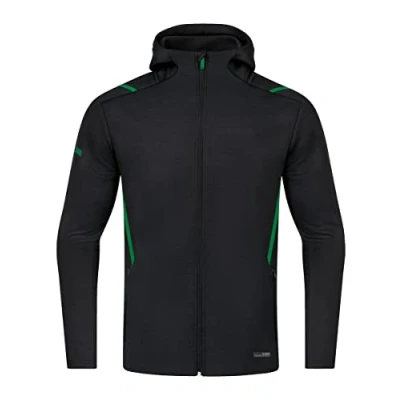 Afbeelding van Jako Casual Zip Jacket Challenge Zwart Vest 4XL