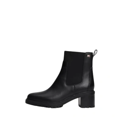 Afbeelding van Calvin Klein Jeans Vrouwen hak Platform Zip Boot SS YW0YW01601, Bruin (fossiel/zwart), 5 UK, Fossiel Zwart, 38 EU