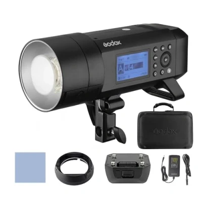 Afbeelding van Godox AD400Pro All in One outdoor flitslicht Speedlite TTL autoflitser GN72 1/8000 s HSS 2,4G draadloos ingebouwde 2600mAh batterij voor Canon E II, Nikon i TTL, Sony, Fuji, Panasonic, Olympus