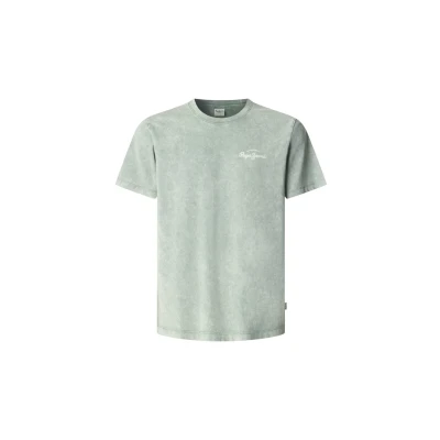 Afbeelding van Pepe Jeans Terell TEE Tshirt print, Heren, Maat: Large, Sage green