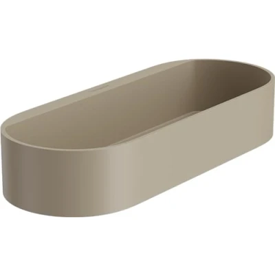 Afbeelding van hansgrohe WallStoris Planet Edition Opbergmand Badkamer, Doucheplank, Badkamer Plank, Accessoires zonder boren, Organizer, zand, 28912210