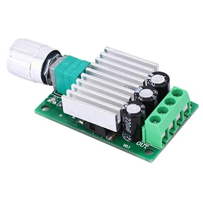 Afbeelding van 10A PWM DC Motor Snelheidsregeling Module Dimschakelaar Hoge 12 30V Instelbare Spanningsregelaar (PWM Snelheidsregelaar)