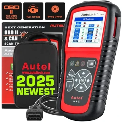 Afbeelding van Autel AutoLink AL519 Scanner OBD2 Motore di Controllo Modalità 6 Avanzato Lettore Codici, Strumento Diagnostico Universale per Auto con Smog un Clic,Versione Aggiornata AL319