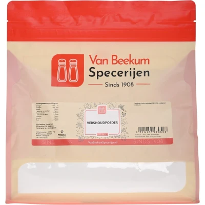 Afbeelding van Van Beekum Specerijen Vershoudpoeder 1 kilo (hersluitbare stazak)