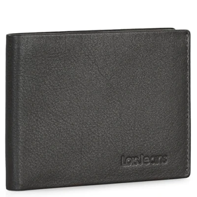 Afbeelding van Lois Portemonnee Heren Leer RFID Leren Met Stijlvol Design Duurzame Leather Wallet Voor Mannen Veiligheid En Klasse Elke Gelegenheid, Bruine