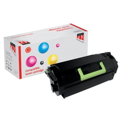 Afbeelding van Tonercartridge Quantore alternatief tbv Lexmark 52D0HA0zwart