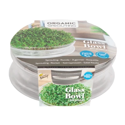 Afbeelding van Buzzy Bio Knip &amp; Eet Glazen Bowl + Proefzakje