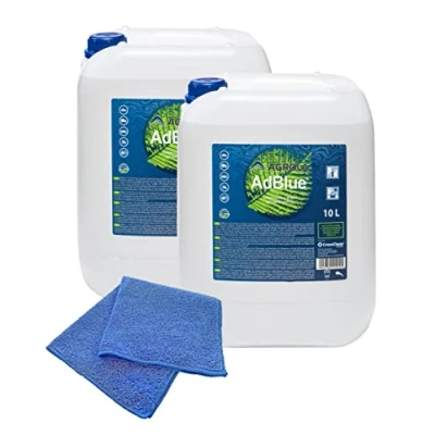 Afbeelding van baytronic 2x AGROLA AdBlue incl. vulslang 10 l + microvezeldoek blauw