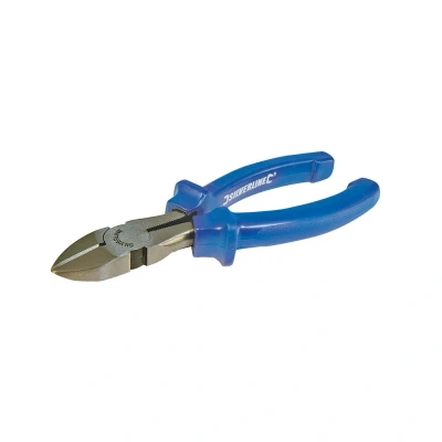 Afbeelding van Silverline Zijsnijtang Antislip 160 mm Blauw