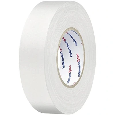 Afbeelding van HellermannTyton HTAPE Tex WH 50x50 712 00905 Textieltape HelaTape Wit (l x b) 50 m mm 1 stuk(s)