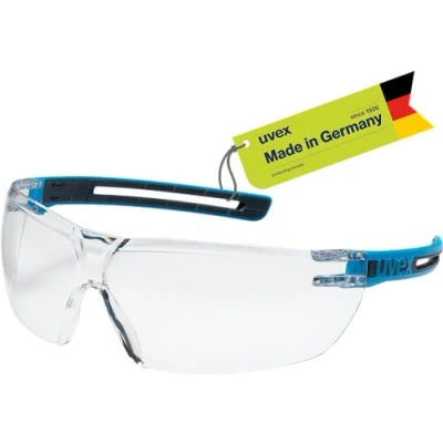 Afbeelding van Uvex tune up veiligheidsbril supravision excellence transparant/antraciet blauw