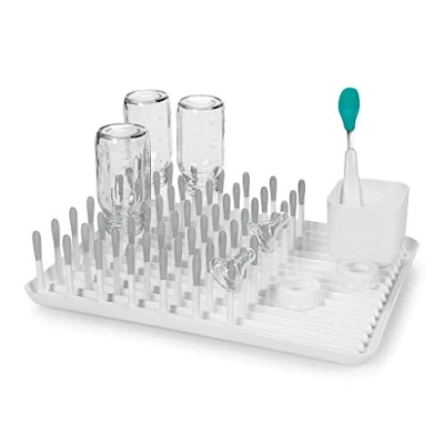 Afbeelding van OXO Tot fles droogrek, grijs, 1 Count (Pack van 1)