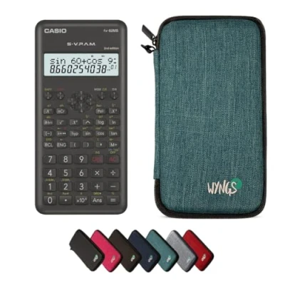Afbeelding van CALCUSO Basispakket turkoois met Rekenmachine Casio fx 82 MS 2nd edition