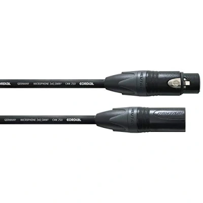 Afbeelding van Cordial CSM 5 FM GOLD 250 Microkabel m Microfoonkabel